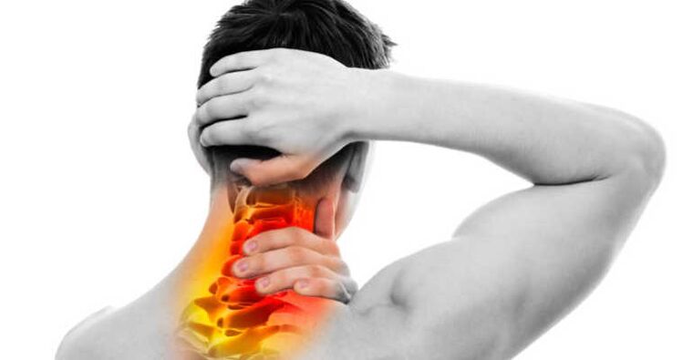 Sāpes kaklā un osteohondrozes pazīmes
